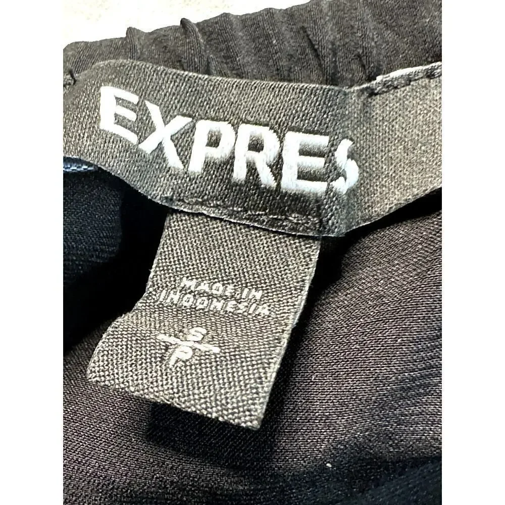 Express Black White Olive Camisole Lace Trim Cami Sleeveless Tank Top S Set of 3 - Picture 7 of 8